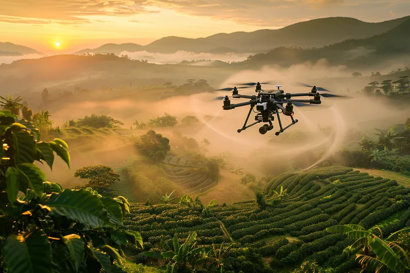 drones para fumigar revolucionan la agricultura