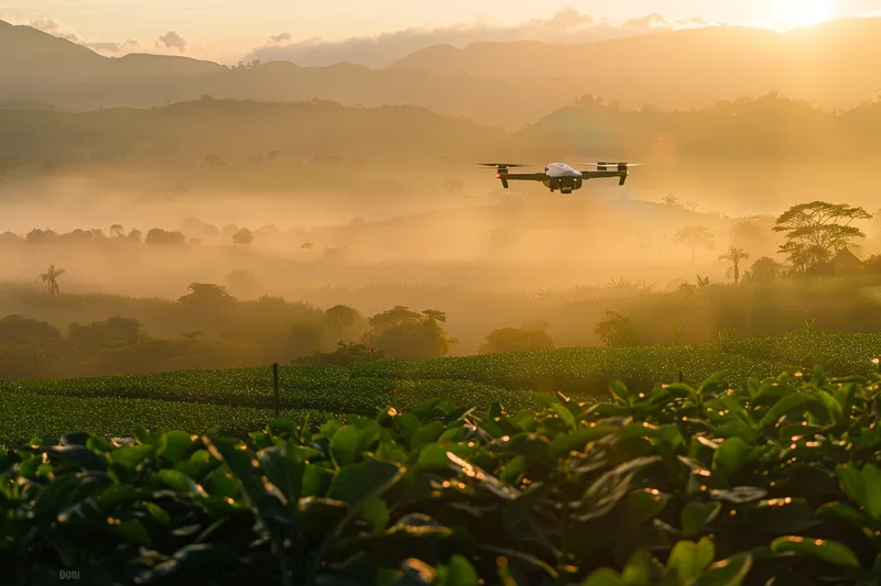 drones para fumigar cultivos