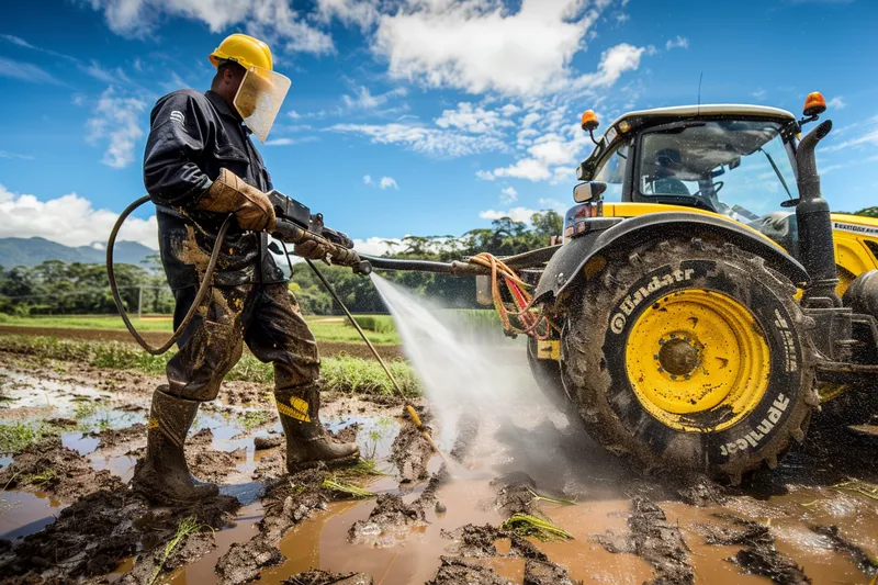 hidrolimpiadora karcher, el aliado perfecto para la agricultura