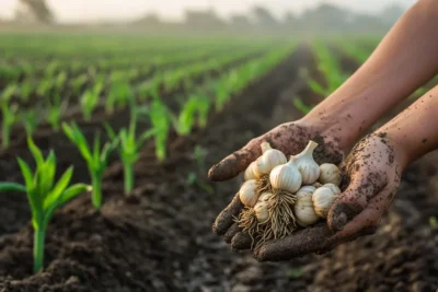 Como Cultivar Y Sembrar Ajos En El Huerto