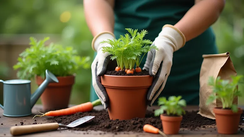 Como Sembrar Zanahorias En Maceta O Contenedor En El Huerto Urbano