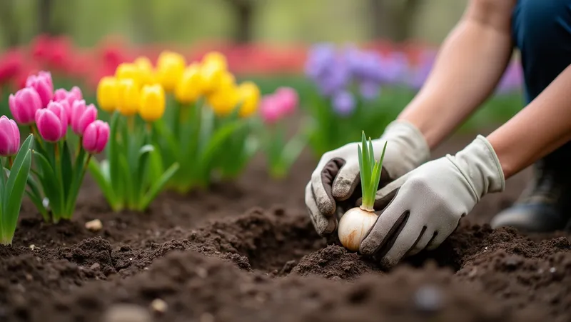 cómo y cuándo plantar bulbos en primavera para un jardín espectacular