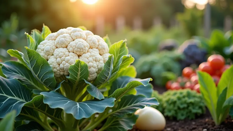 Como y cuando cosechar coliflor en el huerto