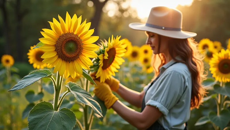 Como y porque plantar el Girasol Maximilian en el huerto