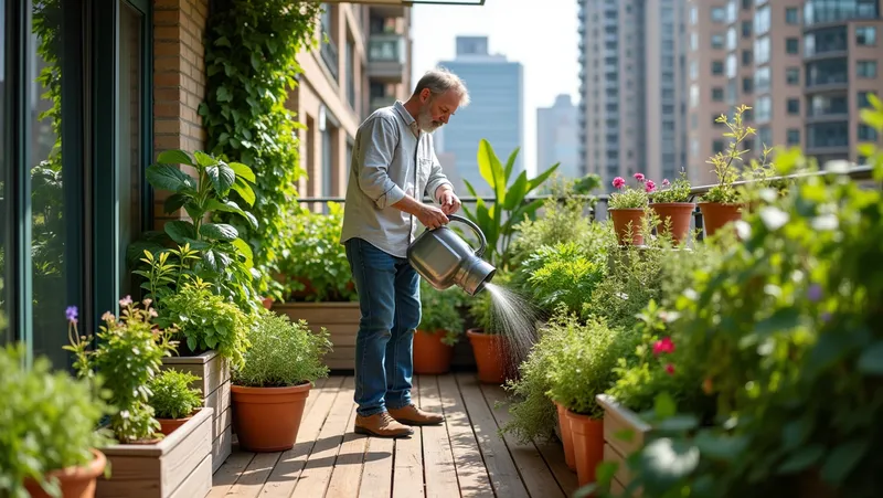 huerto urbano, cómo empezar a plantar en casa fácilmente