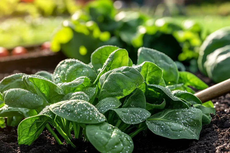 plantar espinacas en el huerto, aprende cómo cultivarlas desde la siembra hasta la cosecha